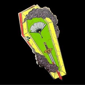 Disney Mulan Inspired Coffin Magically Horrific™ Enamel Pin